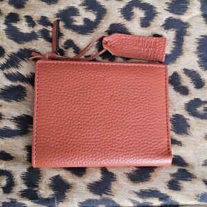 Kane Mom Wallet in Burnt Orange